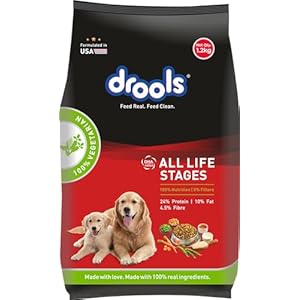 Drools All Life Stages 100% Vegetable Dry Dog Food 1.2Kg