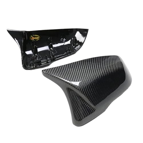 Coques de rétroviseurs latéraux en fibre de carbone véritable pour Toyota Supra A90