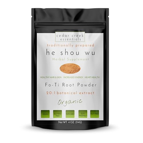 Fo-ti Root Extract Organic He Shou Wu 20:1 Cured Powder Concentrate