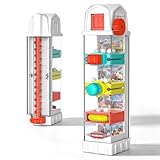 Montessori Toys for 2 3 4 5 Years Old, Farm Egg Drop Toy for Kids with 5 Activity Centers, Educational Activities Sensory Travel Toys for Toddlers Christmas Birthday Gifts for Boys Girls