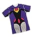 Raven -- Teen Titans Go! All-Over Front Print Sports Fabric T-Shirt, Large