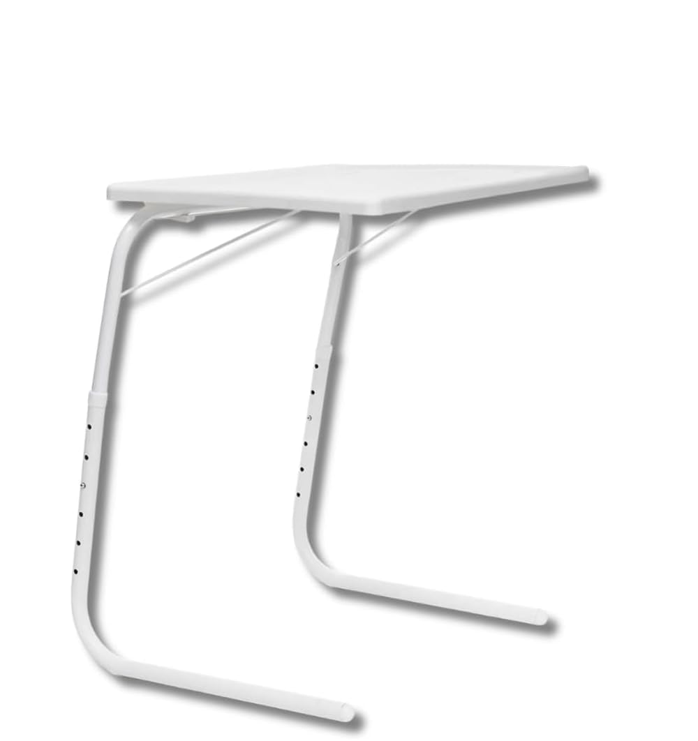 Table Pliante Multifonction 6 Hauteurs Et 3 Angles - Pour Lit, Canapé, Bureau - Légère Et Réglable - 11