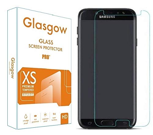 Glasgow Screen Protector for Samsung Galaxy J7 Pro [Tempered Glass Guard] [Gorilla] Easy Installation [Anti FingerPrint] (B08297X5M8) Amazon Price History, Amazon Price Tracker