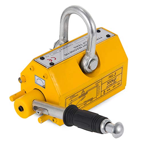 Mophorn Levage Magnétique Puissant à la Grue Aimant de Levage Neodyme 300kg