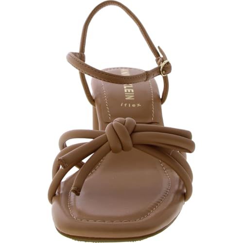 Anne Klein Womens Keilly Faux Leather Ankle Strap Block Heel3