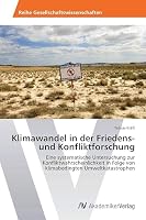 Klimawandel in der Friedens- und Konfliktforschung 3639409426 Book Cover