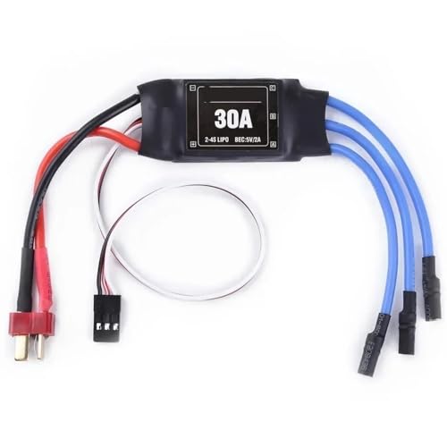 ESC sans balais 30A 2-4S contrôleur de vitesse moteur brushless drone F450 FPV T-Rex