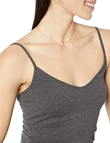 Image of Amazon Essentials Women's Slim-Fit V-Neck Cami, Pack of 4
