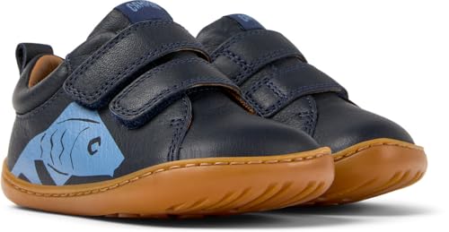 CAMPER Twins - Sneaker per PRIMI PASSI - Blu, taglia 23, Pelle liscia - 5