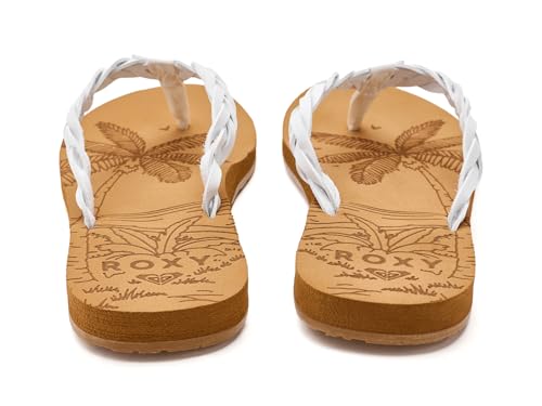 Image of Roxy Women's Feel Breezie Braided Flip Flop Sandal