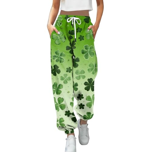 Women's Saint Day Pants Jogging Pants Casual Pants High Waisted