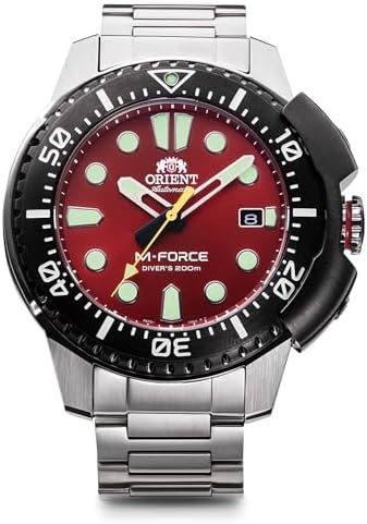 ORIENTE　M-Force　オリエント　エムフォース 自動巻き　200M防水 オリエント]ORIENT 自動巻き腕時計 M-Force エムフォース 機械式