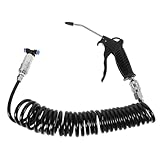 ARTSEWPLY トラック用エアーダスター 耐久性エアホース スプリングチューブ搭載 パワフル送風ダスト除去工具 トラック運転手 車内清掃用 多用