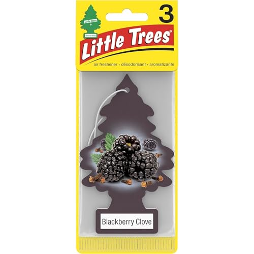Image of Little Trees Air Fresheners 3 Pack - Blackberry Clove