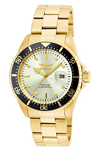 Invicta Men's 'Pro Diver' Quartz Stainless Steel Casual Watch (Model: 22065)