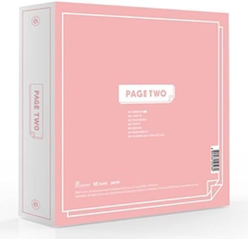 Twice Page Two 2nd Mini Album Pink Version CD Photo Book Garland Lenticular Card and Holder Photo Card KPOP Sealed