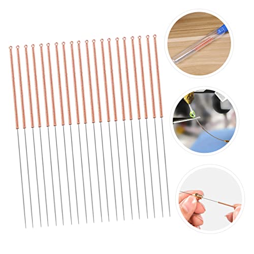 CLISPEED 20 Peças Agulha De Limpeza De Bico Impressora 3D Limpador De Impressora Inoxidável Ferramen