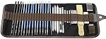 Anxingo 33 Pcs Professional Drawing Kit Sketching Pencils Set Graphite Pencil Sketch Pencils Charcoal Pencils Craft Knife Tool Kit Art Supply for Artist Beginner Student Adults Teens