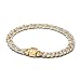 Produktbild PANDORA Timeless Bicolor Pavé Cuban-Kettenarmband aus Sterlin-Silber mit 14 Karat vergoldeter Metalllegierung und Zirkonia, Größe: 18cm, 564229C01-18