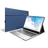 Honeymoon Case Cover for Lenovo Yoga Slim 9i /Yoga Slim 9 14ITL5 14' Laptop,PU Leather Folio Protective Hard Shell Case Lenovo Yoga Slim 9i Accessories,S004-Blue