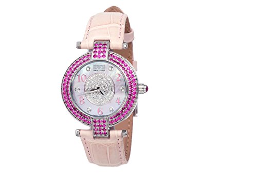 Effy 5th Ave�B�_�C�������h/�s���N�T�t�@�C�A3.28 TCW�B�}�U�[�I�u�p�[���_�C����Ladies Watch # z00z093dp0