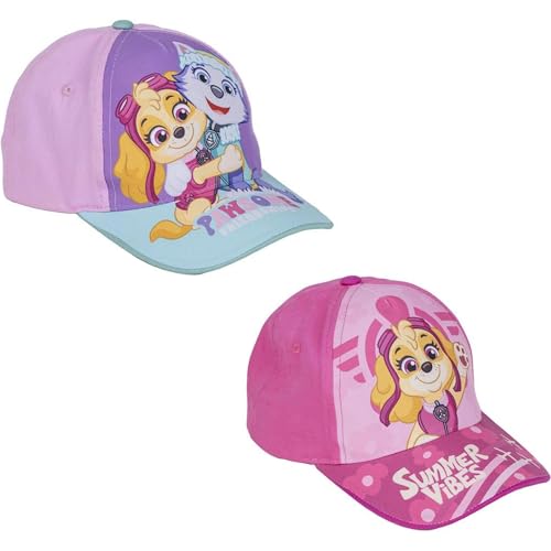 Gorra Infantil con Visera de La Patrulla Canina - Color Turquesa - Medida de 53 cm - Elaborada con 65% Algodón y 35% Poliéster - Estampado de La Patrulla Canina - Producto Original Diseñado en España
