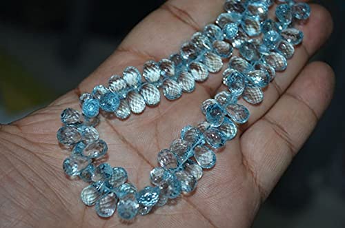 Perles az tear drops célestes pour créer un bijou porteur de sérénité et d'évasion