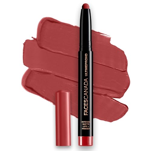 FACESCANADA Faces - Canada Ultime Pro HD Intense Matte Lips + Primer 1.4g Blood Moon (Red)