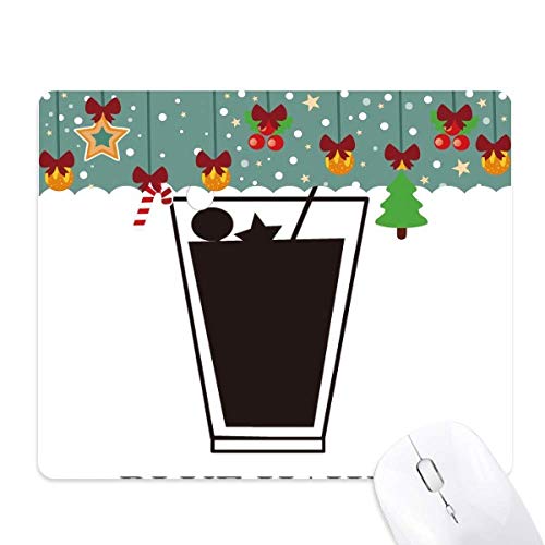 Tapis de Noël imprimé cocktail, le cadeau de bureau original et utile