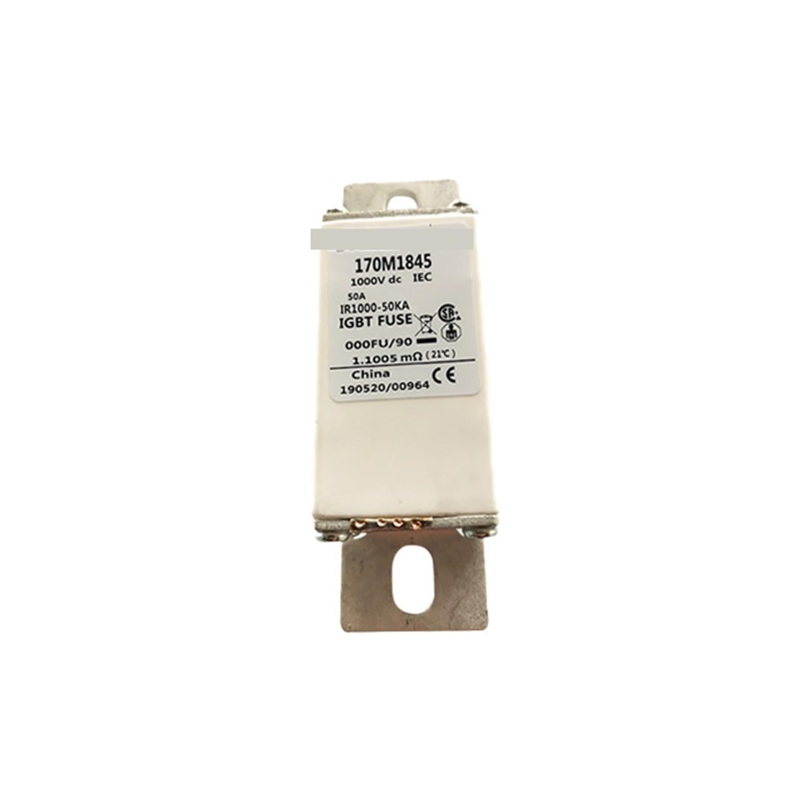 Fusible CC 170M1845 para evitar cortes eléctricos y proteger maquinaria costosa 1
