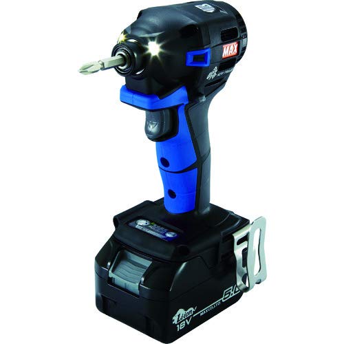 Amazon | マックス(MAX) MAX 充電式ブラシレスインパクトドライバ(青 