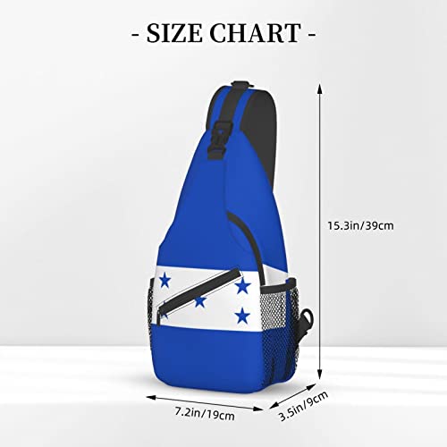 Mochila bandolera unisex negra para uso diario miniatura 4