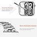 iiteeology Compatible with Apple Watch Band 46mm Series 11 Series 10, Upgraded Stainless Steel Band with iWatch Screen Protector Case for Men Women Silver/Silver