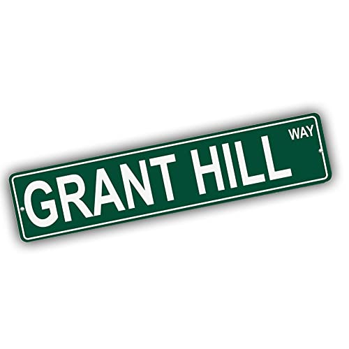 Brotherhood Aluminum Street Sign for Grant Hill - Maine Mountain Wall Decor