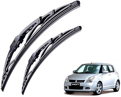 Image of WolkomHome High Performance OE Car Wiper Blade Replacement set of 2 Pc Right 20 inch Left 19 inch for Maruti Suzuki Swift Type-1