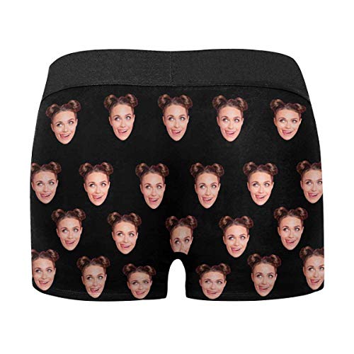 Customized Personality Yellow This Belongs to Me Photo Face Full Print Men Brief XS-5XL2