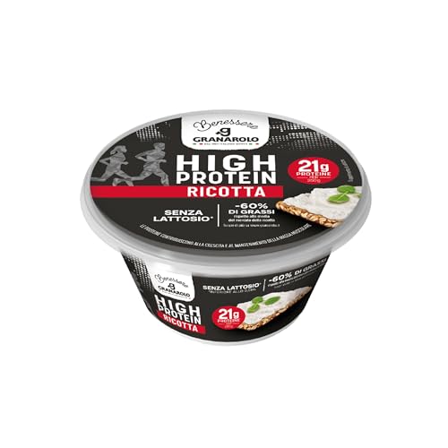 Granarolo Ricotta Benessere High Protein, Senza Lattosio, 250g