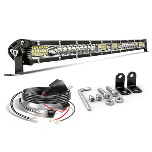 Barre LED 20 pouces pour camions et voitures en randonnée nocturne