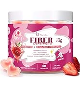 Migcopat 10G Fiber Gummies with Collagen Peptides, Hyaluronic Acid, Vitamin C, ACV, 30 Billion CF...