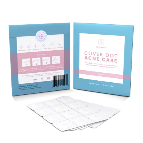 Smartmed Cover Dot Acne Care (48 Dots) Skin Blemish Treatment With Hydrocolloid | Clear, Waterproof Patch | Oil And Pimple Absorbing #TOP2