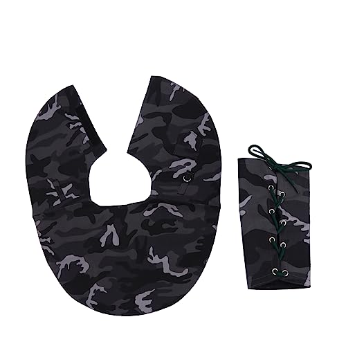 Happyyami 2pcs Pad Set Shoulder for Parrots Adjustable Tape Design for Easy Wear Removal Supplies