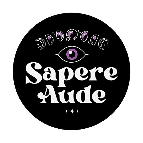 Sapere Aude - Ose penser par toi-même - Lumière PopSockets PopGrip - Support et Grip pour Smartphone/Tablette avec un Top Interchangeable – vue 3