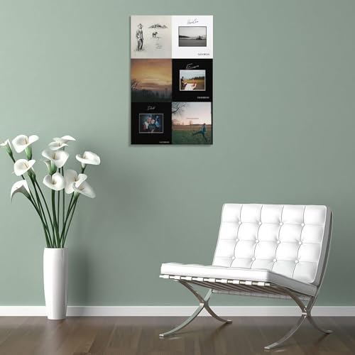 Poster Zach Bryan pour décoration de bureau et intérieur chaleureux - 5