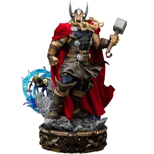 Image of Iron Studios Legacy Replica 1/4 Thor Unleashed Statue - Marvel Comics 67.5 cm
