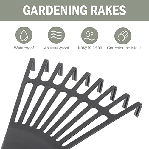Cabilock 2Pcs Rastrillos de Mano para Jardín de Plástico miniatura 7