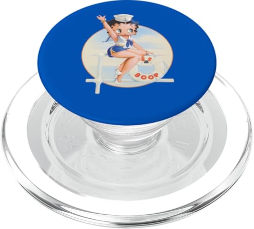 Pin-Up Nautique Betty Boop Sailor PopSockets PopGrip pour MagSafe