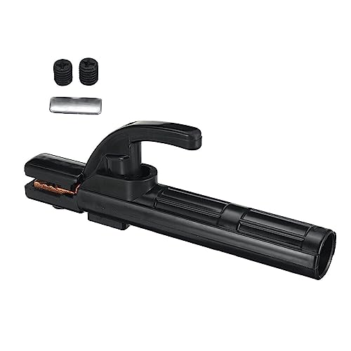 5M 300A Welding Electrode Clamp Manual MMA Welding 10-25mm Connector and Lead Cable Welding Accessories