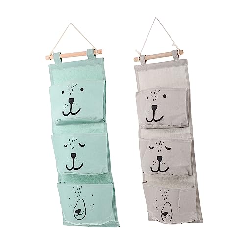 Alipis 2 Clips para Colgar Bolsas De Algodón Y Lino De Tres Rejillas Organizador De Ropa Armario Perchas Accesorios Despensa Ducha Estantes Esquineros Montado En La Pared
