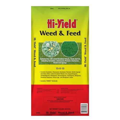 Hi-Yield (34408) Weed & Feed 15-0-10 (14.4 lbs.)