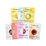 The Crème Shop Complete 2-in-1 Fusion Sheet Masks Collection, Set of 5 ($18 Value)